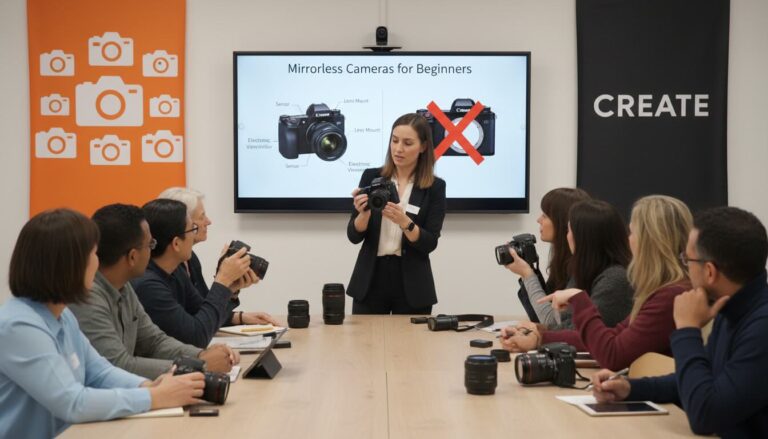 mirrorless camera for beginner